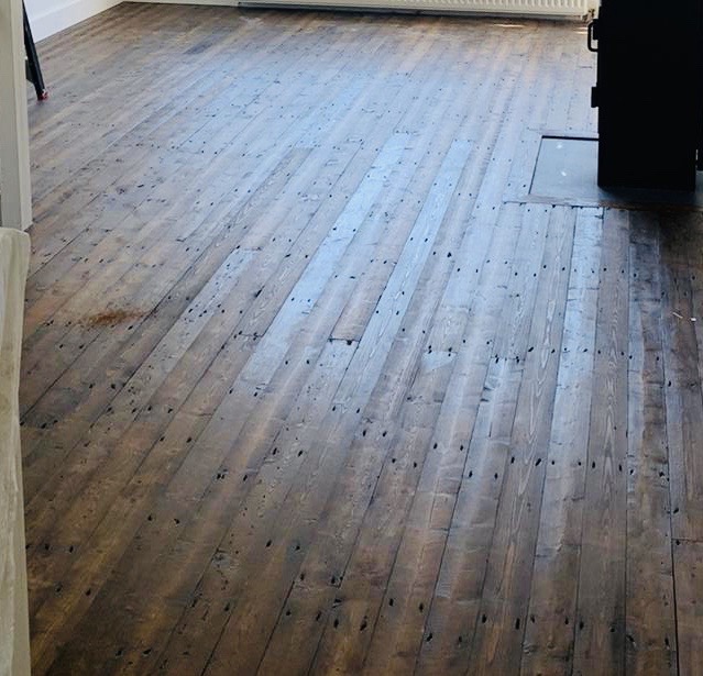 vintage vloer hout